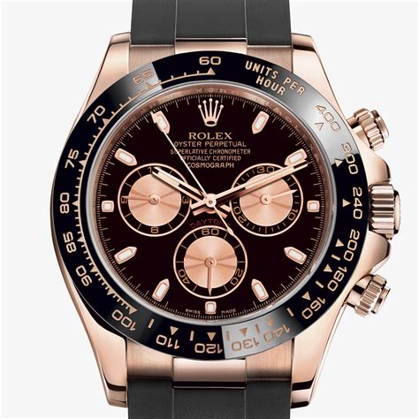 rolex daytona oyster everose gold on alligator strap 40mm|Rolex Cosmograph Daytona watch: 18 kt Everose gold.